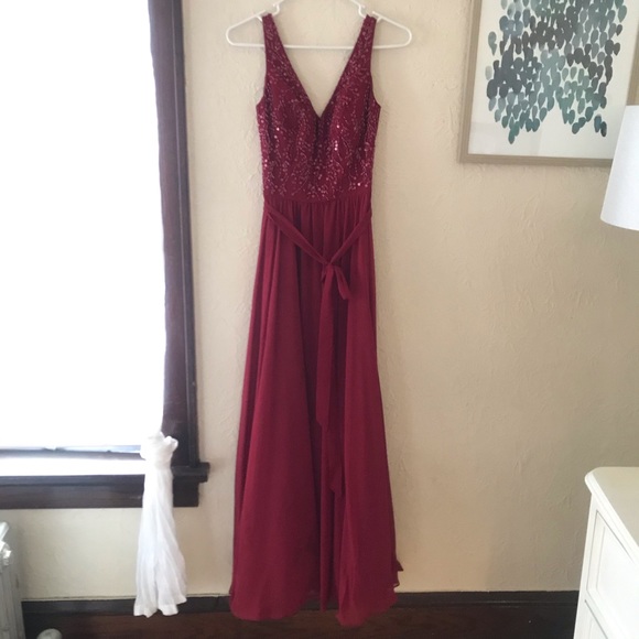 Angelina Faccenda Bridesmaid Dress - Picture 1 of 7